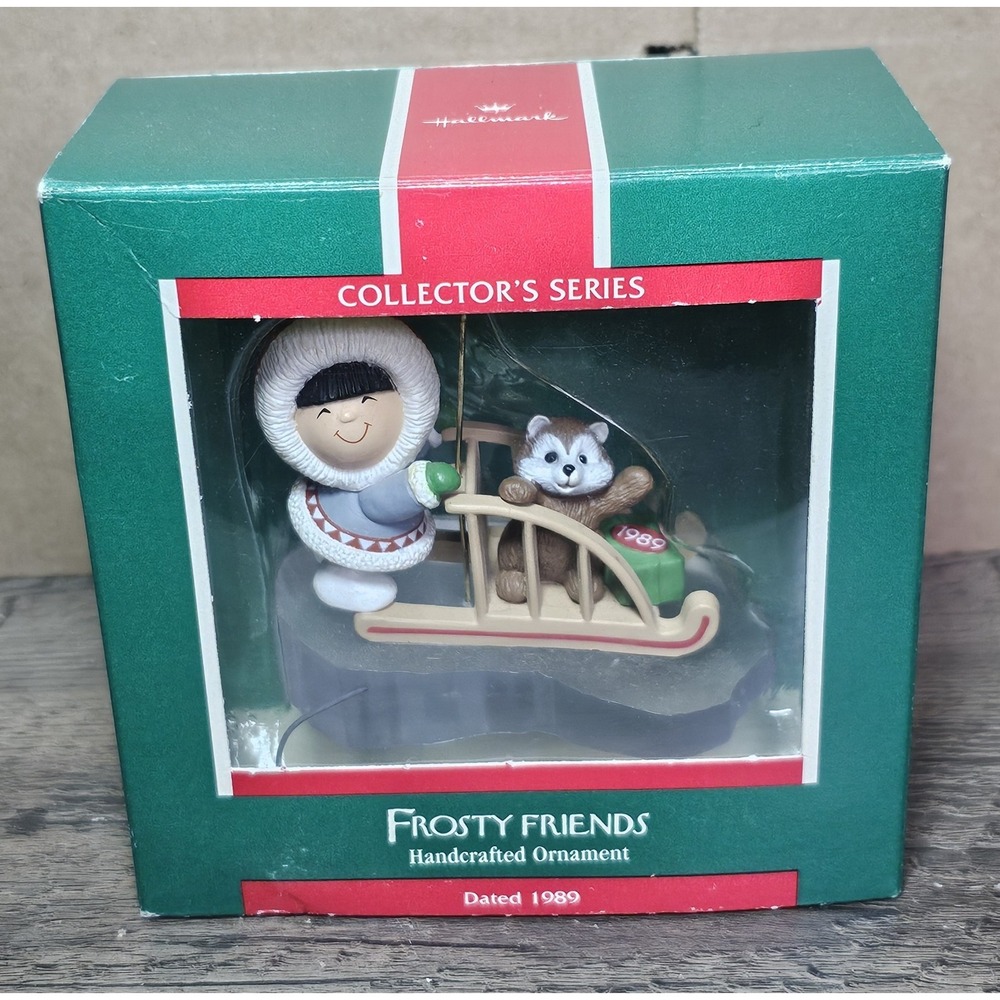 Frosty Friends 1989 Hallmark Keepsake Christmas Ornament 10th In Series